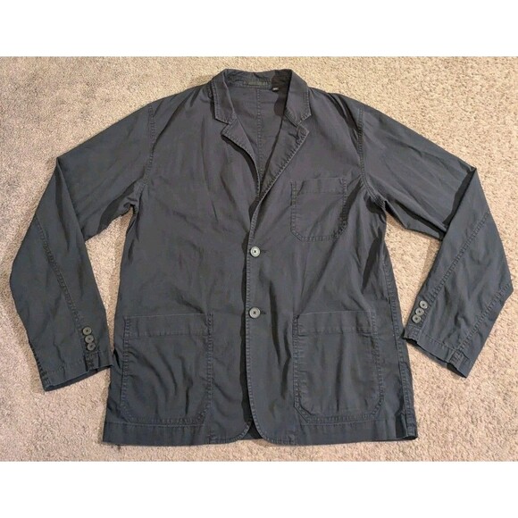 Uniqlo Deconstructed Navy Blazer Sport Coat Men's Medium - Picture 1 of 6